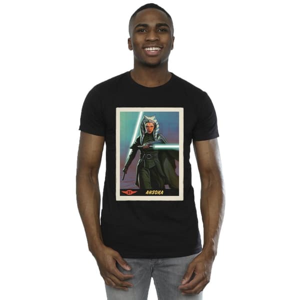 Star Wars Mens The Mandalorian Ahsoka T-Shirt