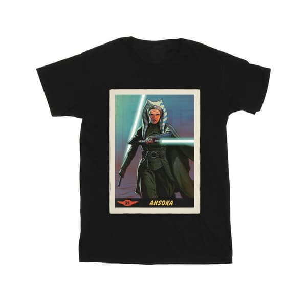 Star Wars Mens The Mandalorian Ahsoka T-Shirt