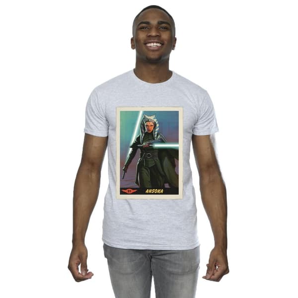 Star Wars Mens The Mandalorian Ahsoka T-Shirt