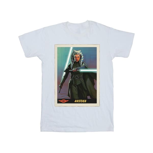 Star Wars Mens The Mandalorian Ahsoka T-Shirt