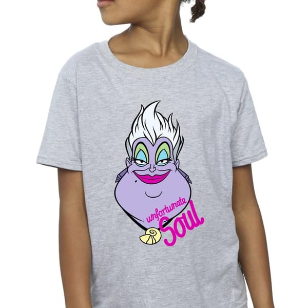 Disney Girls Villains Ursula Unfortunate Soul Cotton T-Shirt