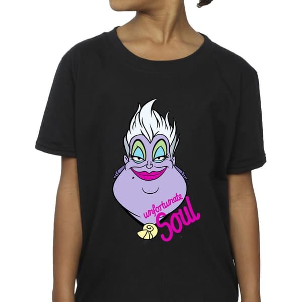 Disney Girls Villains Ursula Unfortunate Soul Cotton T-Shirt