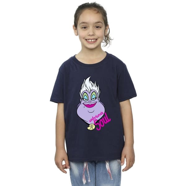 Disney Girls Villains Ursula Unfortunate Soul Cotton T-Shirt