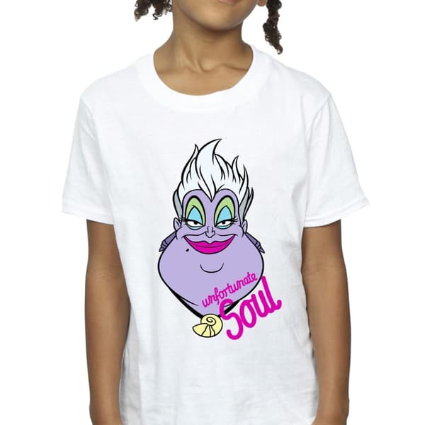 Disney Girls Villains Ursula Olycklig själ T-shirt i bomull