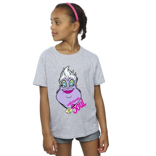 Disney Girls Villains Ursula Unfortunate Soul Cotton T-Shirt