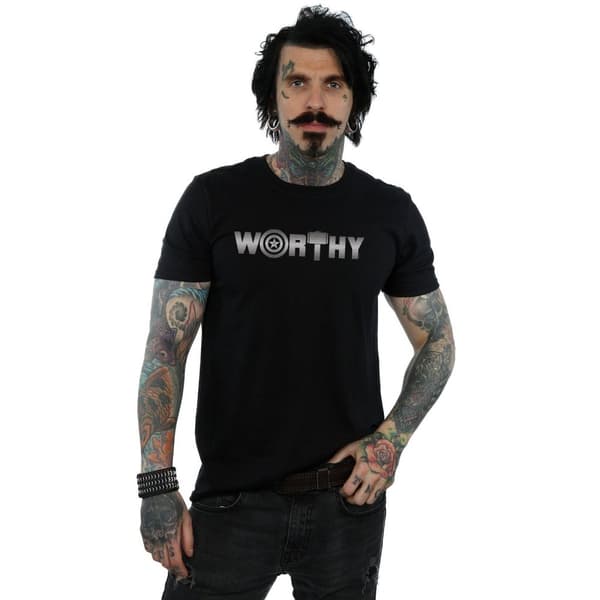 Marvel Mens Avengers Endgame Worthy T-Shirt