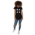Miniatyrbild 4 av 5: Disney Dam/Tjej Musse Pigg - T-shirt i bomull med fyra huvuden