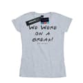 Pikkukuva 1 / 2: Friends Womens/Ladies We Were On A Break Text Cotton T-Shirt
