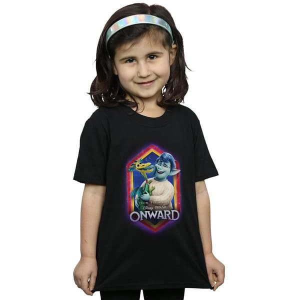 Disney Flickor Onward Laurel And Blazey Crest bomulls t-shirt