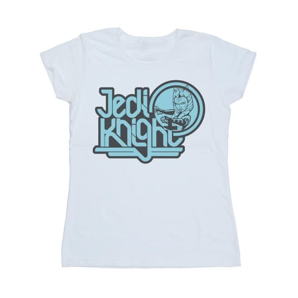 Star Wars Womens/Ladies Clone Wars Jedi Knight Ahsoka Cotton T-Shirt