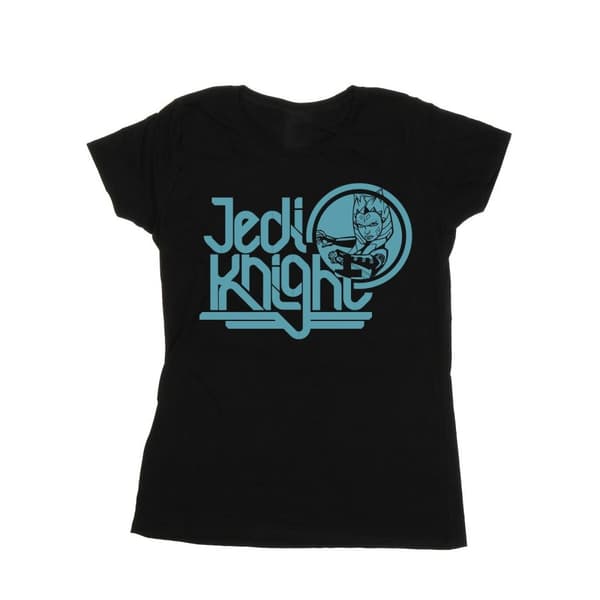 Star Wars Womens/Ladies Clone Wars Jedi Knight Ahsoka Cotton T-Shirt