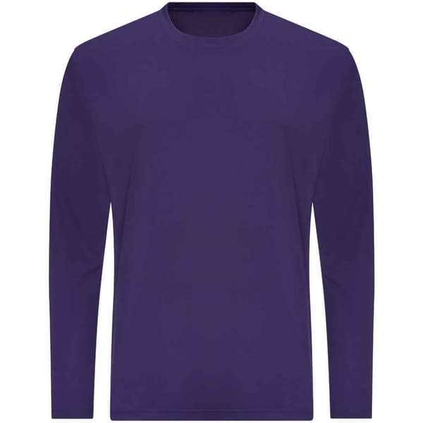 AWDis Cool Mens Moisture Wicking Long-Sleeved T-Shirt