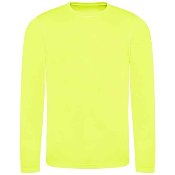 AWDis Cool Mens Moisture Wicking Long-Sleeved T-Shirt