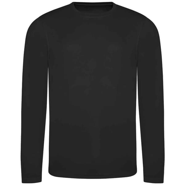 AWDis Cool Mens Moisture Wicking Long-Sleeved T-Shirt