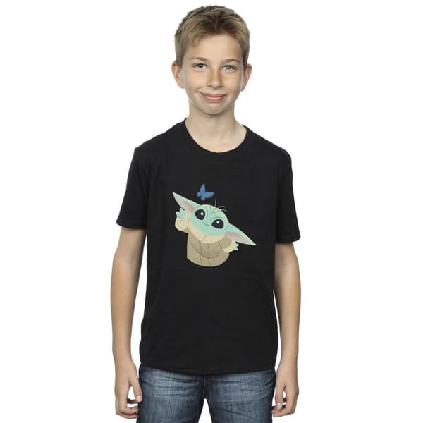 Star Wars Pojkar - Mandalorian Butterfly Catching T-shirt