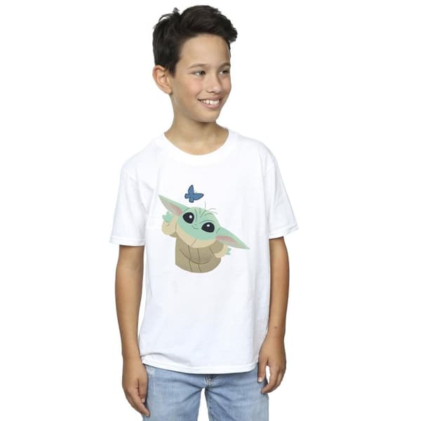 Star Wars Pojkar - Mandalorian Butterfly Catching T-shirt