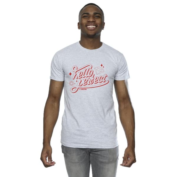 Netflix Mens Sex Education Hello Perfect T-Shirt