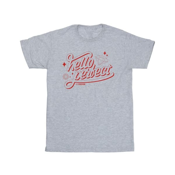 Netflix Mens Sex Education Hello Perfect T-Shirt
