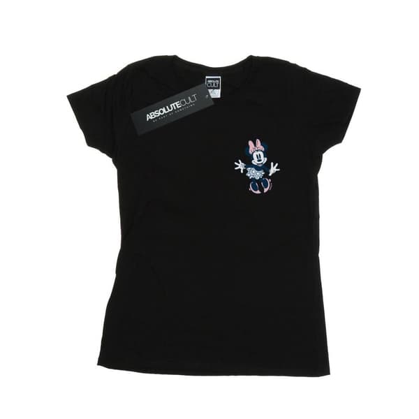 Disney Dam/Lady Minnie Mouse Dancing Chest T-shirt i bomull