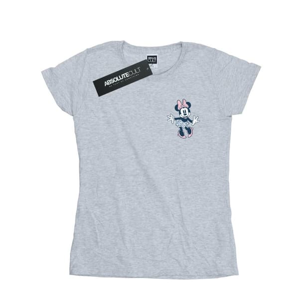 Disney Dam/Lady Minnie Mouse Dancing Chest T-shirt i bomull