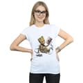 Pikkukuva 2 / 4: Marvel Womens/Ladies Guardians Of The Galaxy Groot Tape Cotton T-Shirt