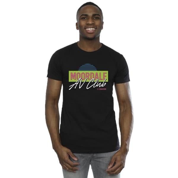Netflix Mens Sex Education Moordale Av Club T-Shirt