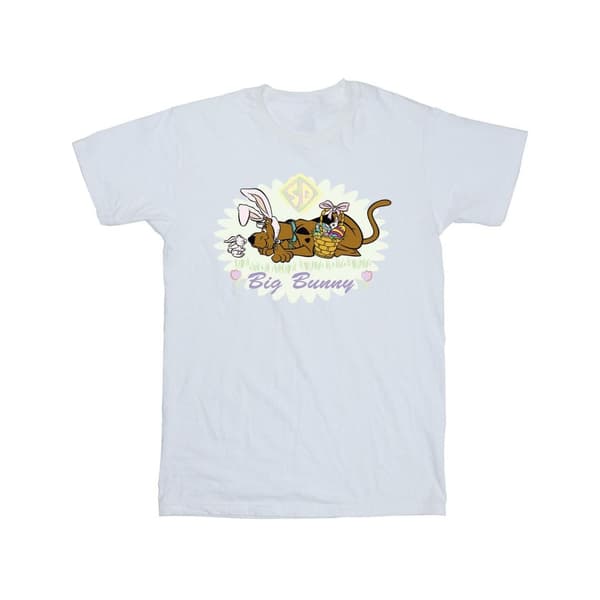 Scooby Doo T-shirt i bomull med stor kanin för flickor