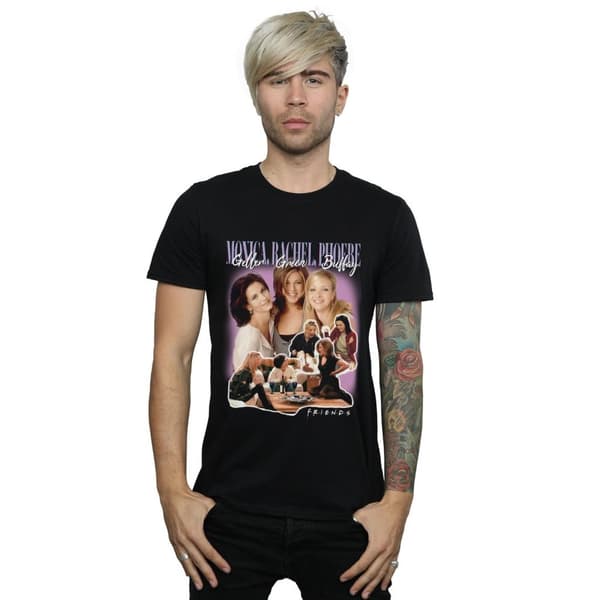 Friends Mens Geller Green Buffay T-Shirt