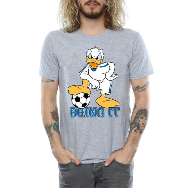 Disney Mens Donald Duck Bring It T-Shirt
