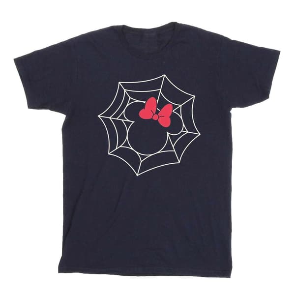 Disney Boys Minnie Mouse Spider Web T-Shirt