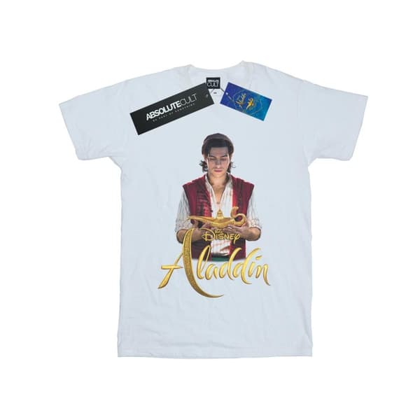 Disney Womens/Ladies Aladdin Movie Aladdin Photo Cotton Boyfriend T-Shirt