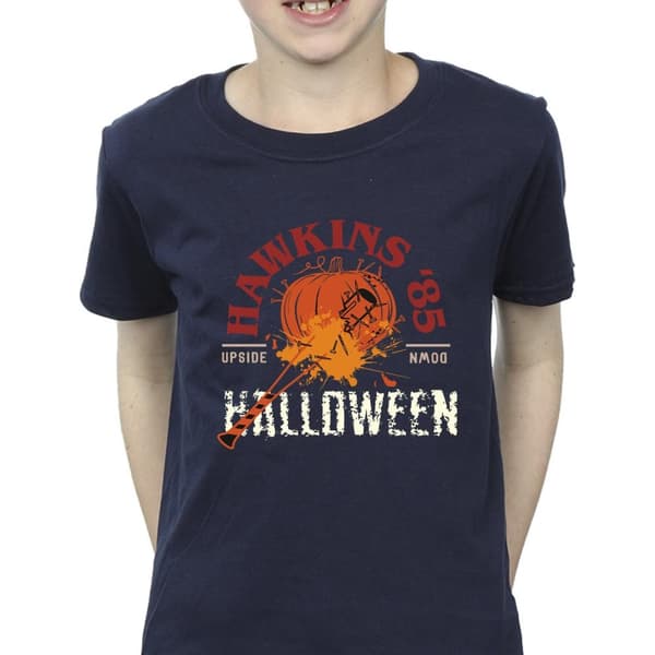 Netflix Boys Stranger Things Hawkins Halloween T-Shirt