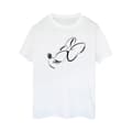 Pikkukuva 1 / 3: Disney Womens/Ladies Minnie Mouse Nose Up Cotton Boyfriend T-Shirt