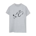 Pikkukuva 1 / 3: Disney Womens/Ladies Minnie Mouse Nose Up Cotton Boyfriend T-Shirt