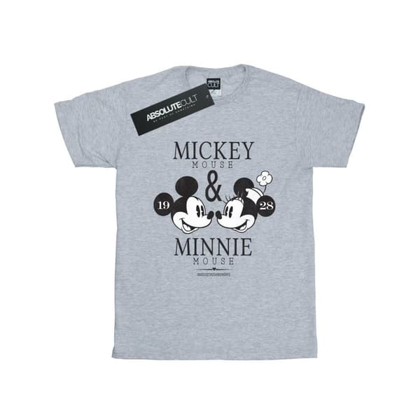 Disney Dam/Tjej Musse och Mimmi Pigg Mousecrush Mondays Bomull Boyfriend T-shirt