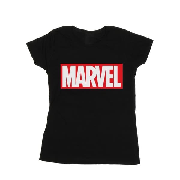 Marvel Comics Womens/Ladies Classic Logo Cotton T-Shirt