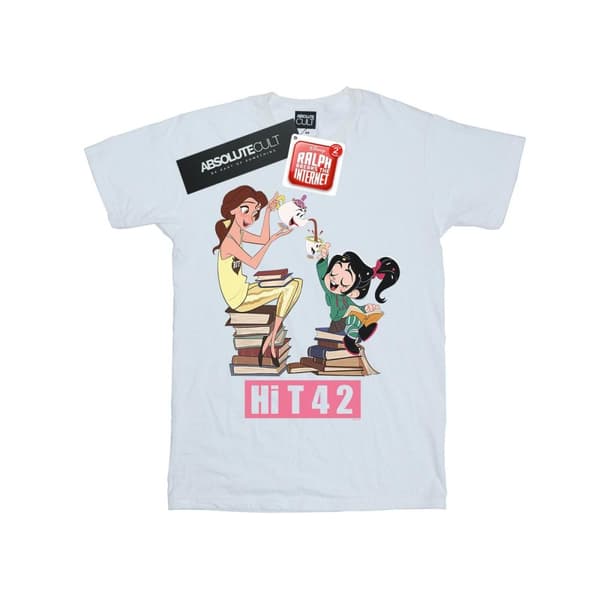 Disney Girls Wreck It Ralph Belle And Vanellope Cotton T-Shirt