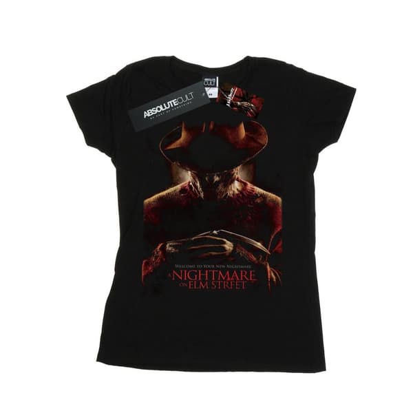 A Nightmare On Elm Street Dam/Tjej - Weclome To Your New Nightmare - Bomulls-T-shirt