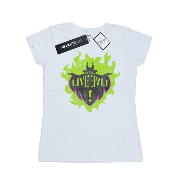 Disney Dam/Tjej The Descendants Maleficent Långlivad T-shirt i bomull