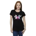 Miniatyrbild 2 av 3: Disney Dam/Tjej Lilo And Stitch Ohana Heart With Angel - T-shirt i bomull