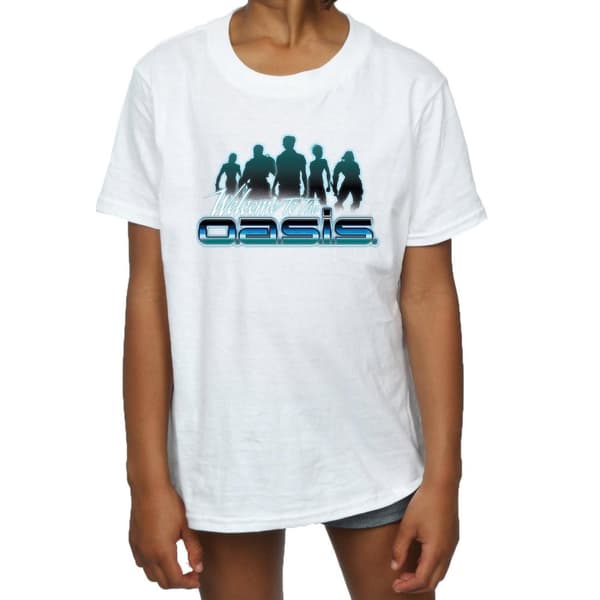 Ready Player One Welcome To The Oasis - T-shirt i bomull för flickor