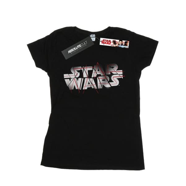 Star Wars Womens/Ladies The Last Jedi Spray Logo Cotton T-Shirt