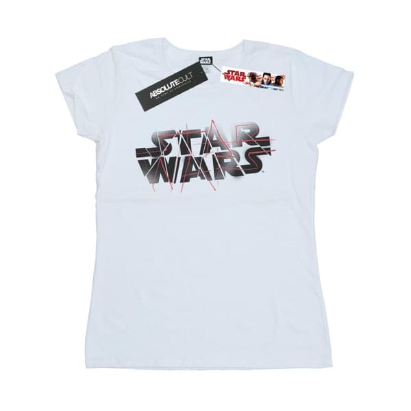 Star Wars Dam/Tjej - The Last Jedi - T-shirt i bomull med spray-logotyp