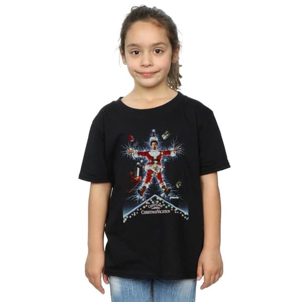National Lampoon´s Christmas Vacation Girls Poster Cotton T-Shirt