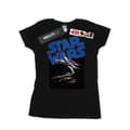 Miniatyrbillede 1 af 5: Star Wars Womens/Ladies X-Wing Fighters Cotton T-Shirt