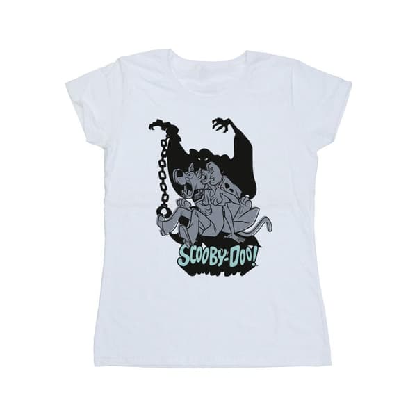 Scooby Doo Womens/Ladies Scared Jump Cotton T-Shirt