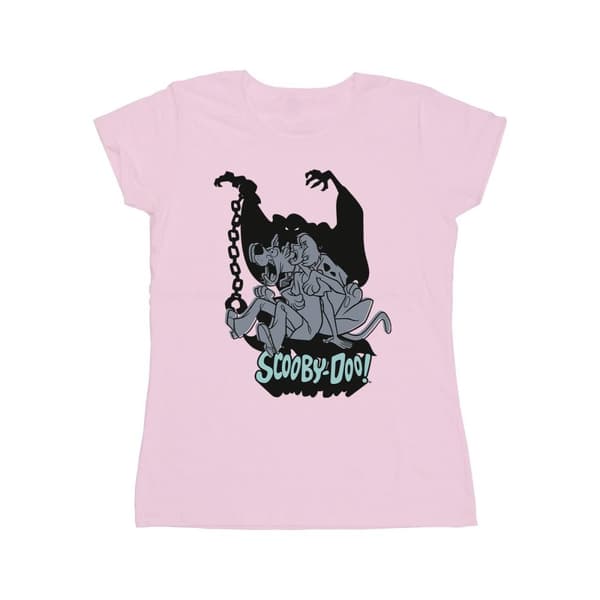 Scooby Doo Womens/Ladies Scared Jump Cotton T-Shirt