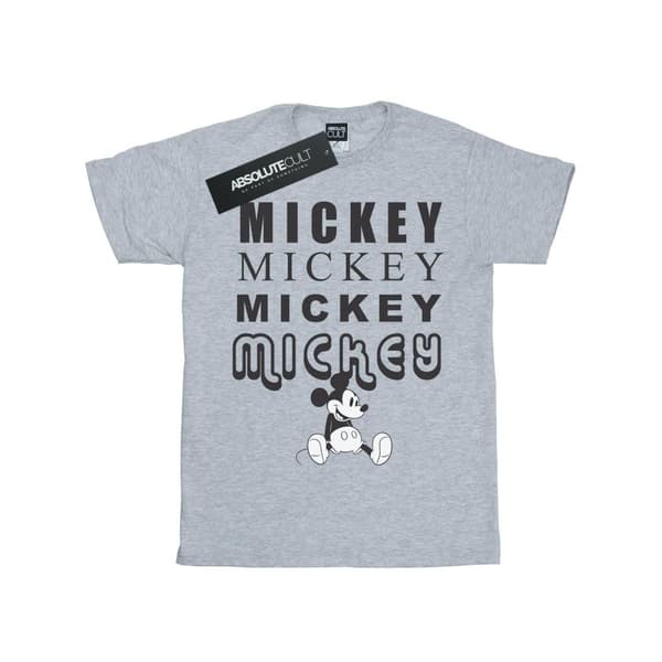 Disney Mens Mickey Mouse sittande t-shirt
