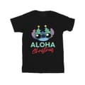 Miniatyrbillede 1 af 3: Disney Mens Lilo And Stitch Christmas Tree Shades T-Shirt