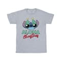 Miniatyrbillede 1 af 3: Disney Mens Lilo And Stitch Christmas Tree Shades T-Shirt